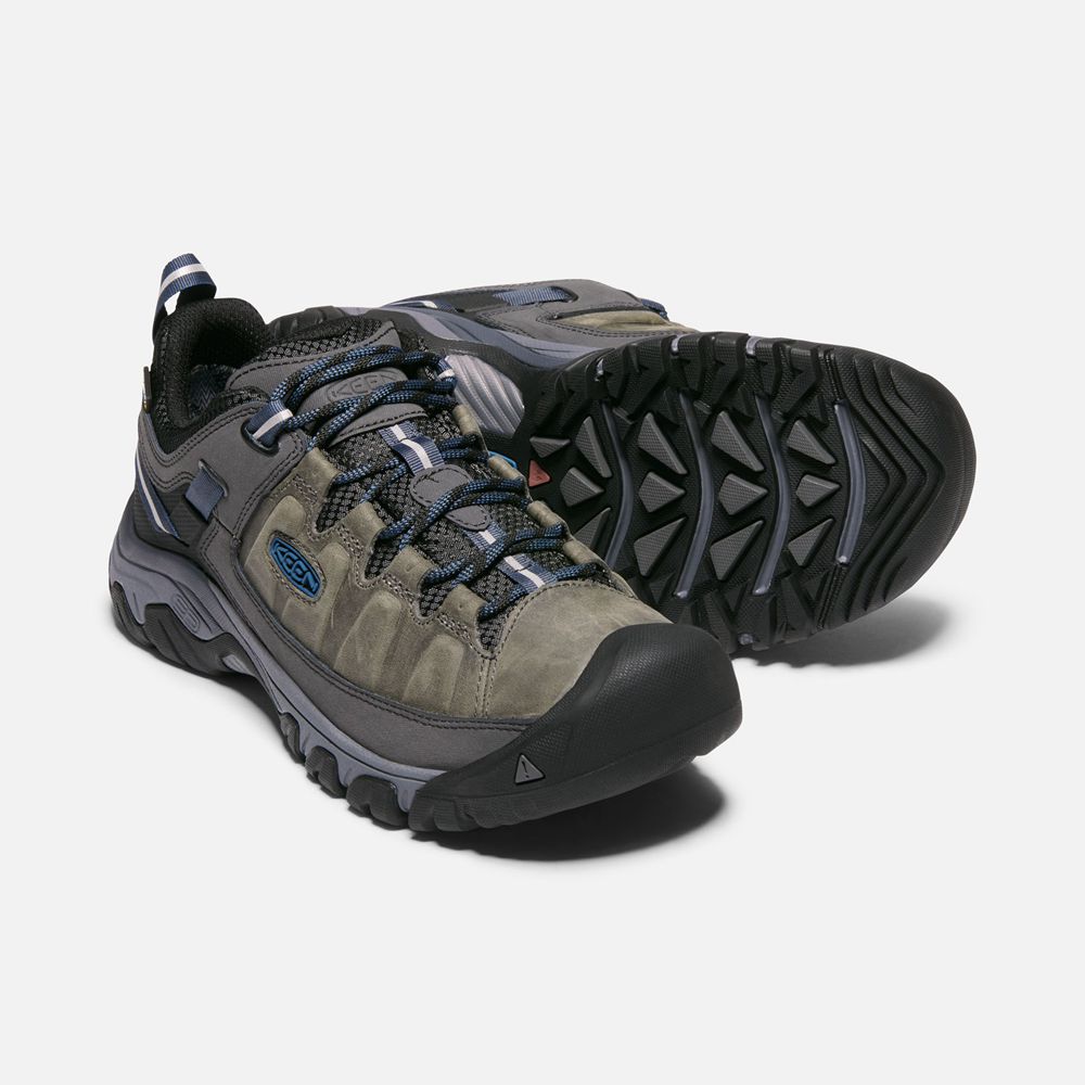 Chaussure de Randonnée Keen Homme Noir Marron | Targhee Iii Waterproof | YSVTD-8312